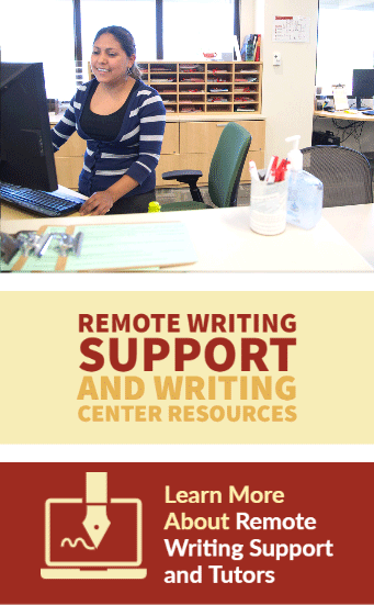 Remote Writing Support and Writing Center