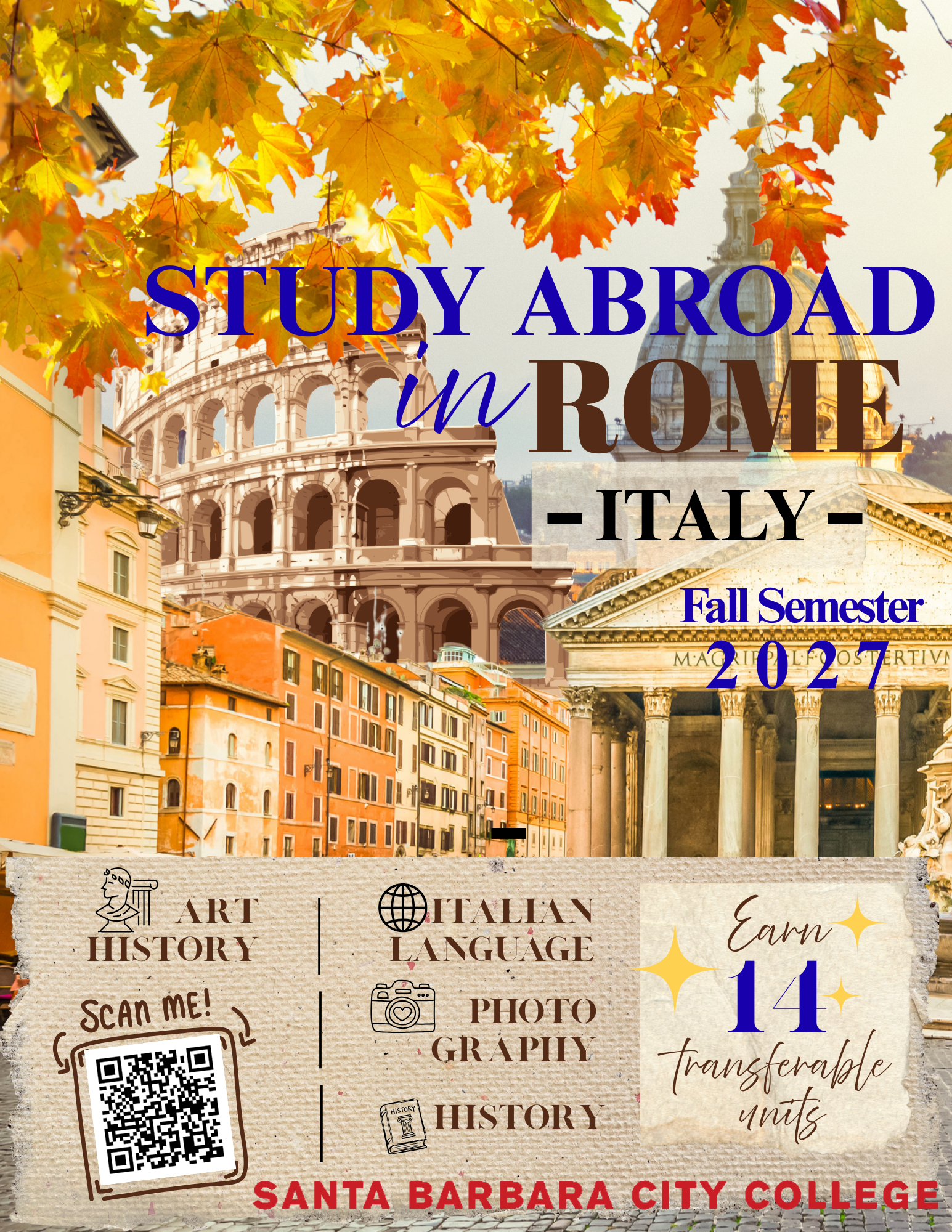 Rome Info sessions